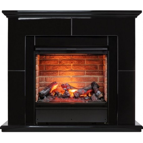 Каминокомплект Suite Black - Черный лак с очагом Engine 56-600 BB