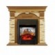 Каминокомплект Dublin -  Дуб / Сланец с очагом Majestic FX M Black
